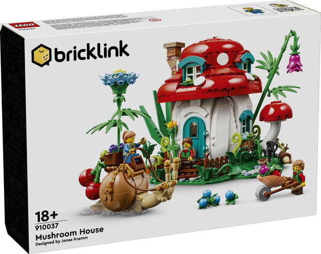 Lego Bricklink Mushroom House - 910037