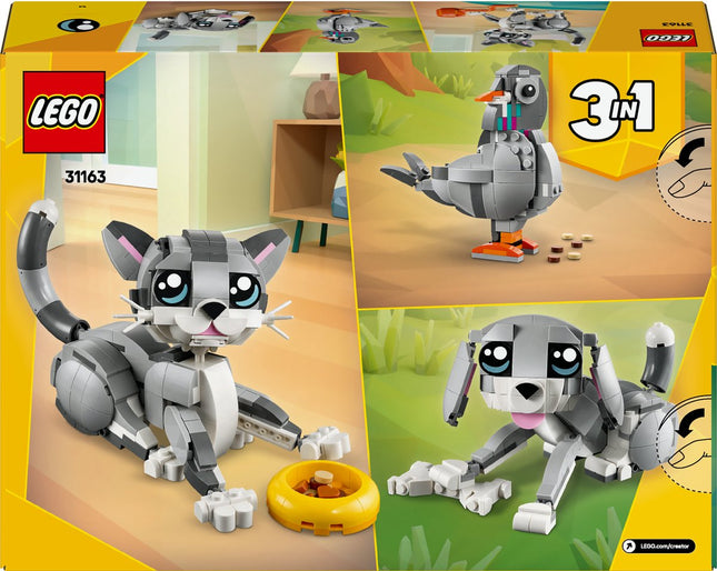 LEGO Creator 3in1 Speelse Kat - 31163