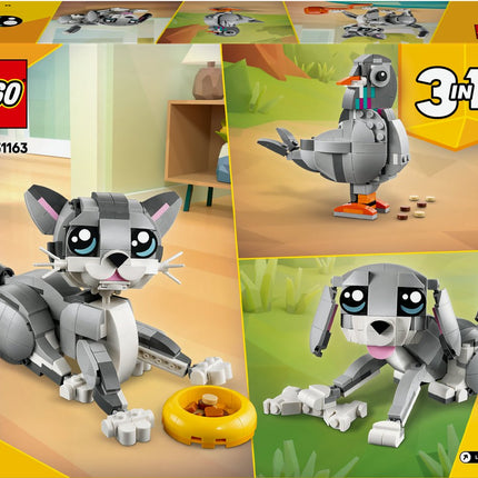 LEGO Creator 3in1 Speelse Kat - 31163
