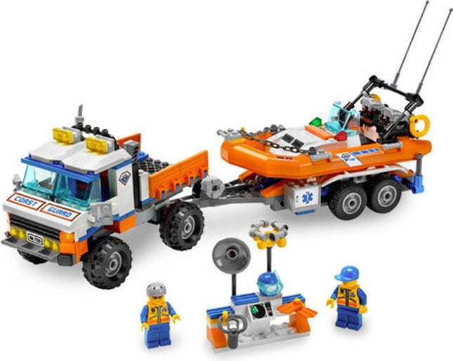 LEGO City Kustwachttruck met Speedboot - 7726