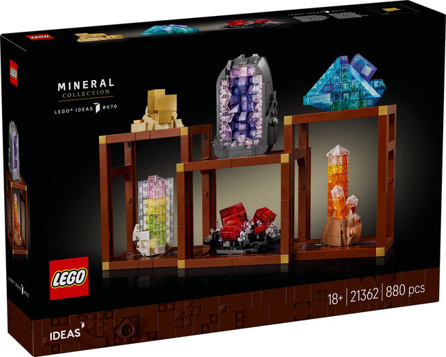 LEGO Ideas Mineralenverzameling Set - 21362