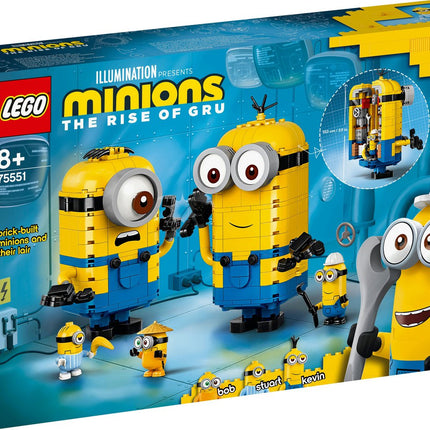 LEGO Iconic Minions-figuren van Stenen en hun Schuilplaats - 75551