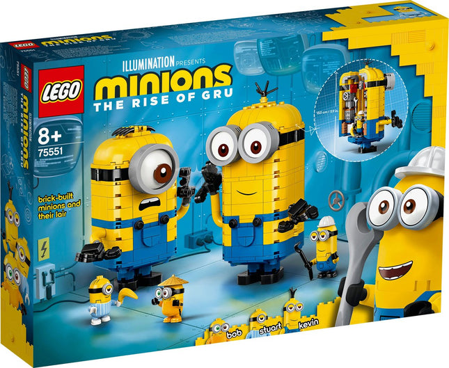 LEGO Iconic Minions-figuren van Stenen en hun Schuilplaats - 75551