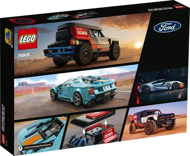 LEGO Speed Champions Ford GT Heritage Edition en Bronco R - 76905