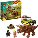 LEGO Jurassic Park Triceratops onderzoek Dinosaurus en Auto - 76959