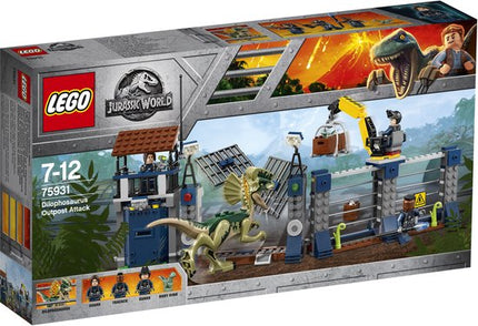 LEGO Jurassic World Aanval Op de Uitkijktoren van Dilophosaurus - 75931