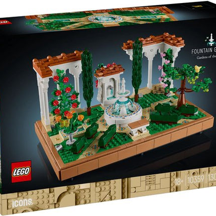 LEGO Iconic Tuin met fontein - 10359