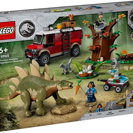 LEGO Iconic Dinosaurusmissies Ontdekking van de Stegosaurus - 76965