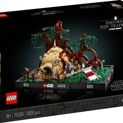 LEGO Star Wars Jedi Training op Dagobah Diorama - 75330