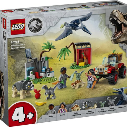 LEGO Jurassic World Reddingscentrum voor babydinosaurussen - 76963