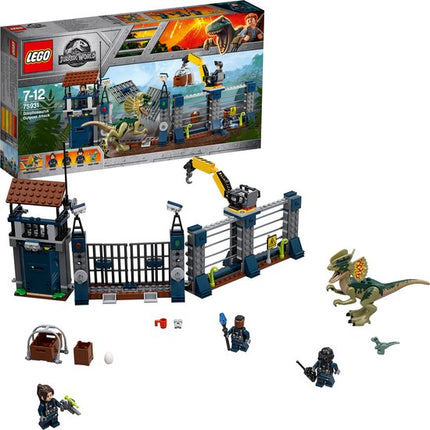 LEGO Jurassic World Aanval Op de Uitkijktoren van Dilophosaurus - 75931