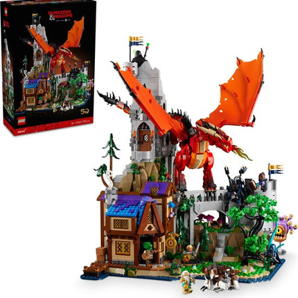 LEGO Ideas Dungeons & Dragons - het verhaal van de rode draak - 21348