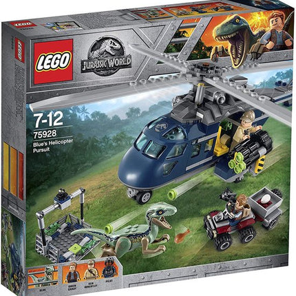 LEGO Jurassic World Helikopterachtervolging van Blue - 75928