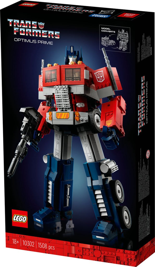 LEGO Iconic Optimus Prime Transformers 2-in-1 Modelbouw - 10302