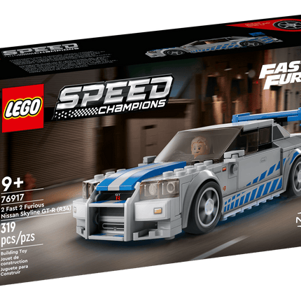 LEGO Speed Champions 2 Fast 2 Furious Nissan Skyline GT-R (R34) - 76917