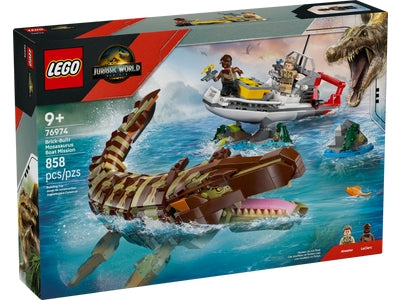 LEGO Jurassic World Bouwbare Mosasaurus Bootmissie - 76974