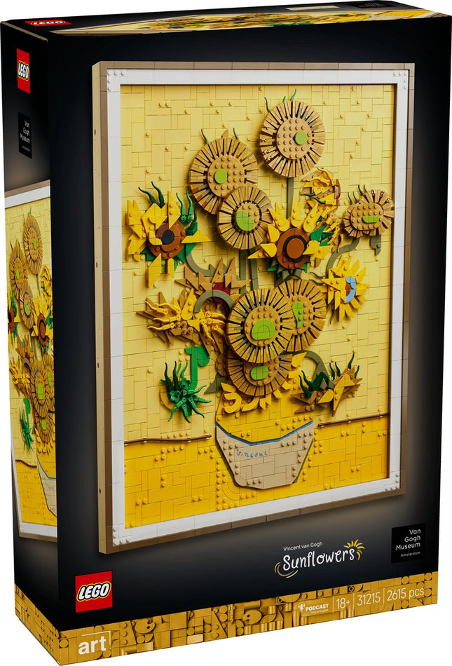 Lego Art Vincent van Gogh Zonnebloemen - 31215