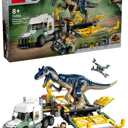 LEGO Jurassic Dinosaurus missies Allosaurus transporteur - 76966