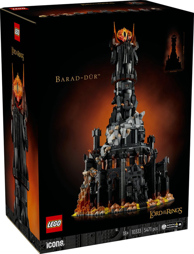 Lego Iconic The Lord of the Rings Barad-dûr - 10333