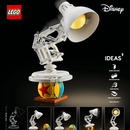Lego Ideas Pixar Luxo Jr. Displaymodel - 21357