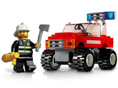 LEGO City Brandweerwagen - 7241